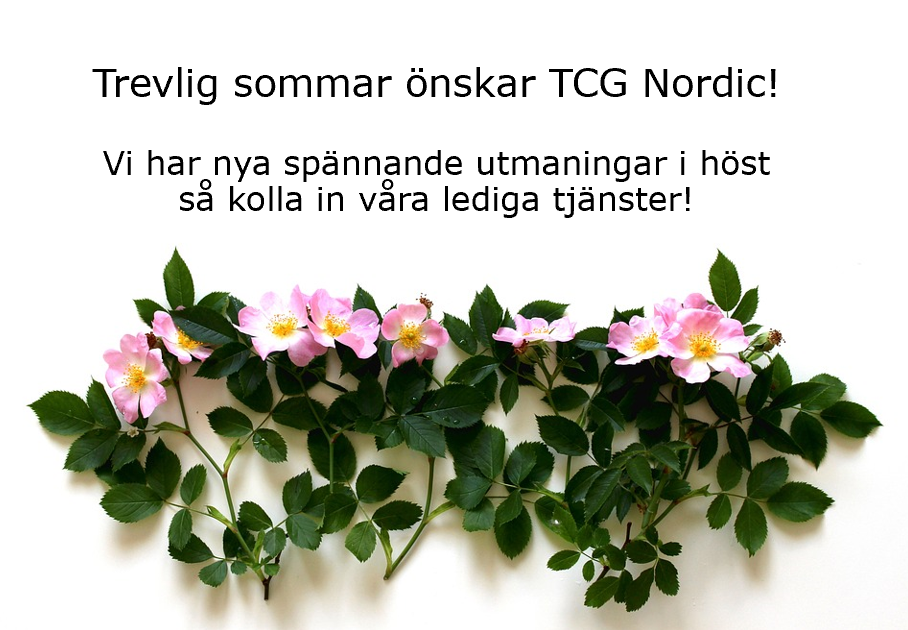 Blommor på ett bord.